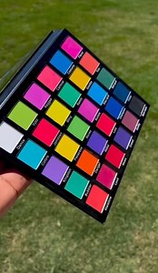 2.5K views · 74 reactions | Refresh Jamrock Matte Eyeshadow Palette ----Hello neon lovers! This eyeshadow palette is packed with 30 creamy, highly pigmented matte shades. With this eyeshadow palette you can create any vivid eye looks. Call her vivid. She will make a statement and show out anytime of the day. Matte only Cruelty free Paraben free | Playing in Makeup by Yolondo LLC . | Facebook