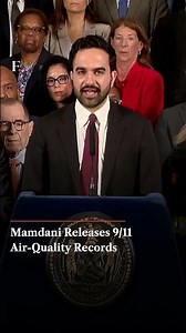 Mamdani Releases More Than 170,000 Pages of 9/11 Air-Quality Records