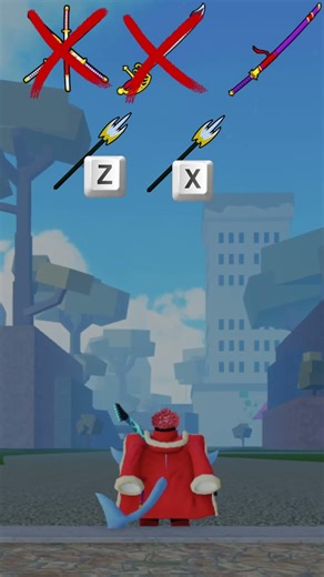 Whitch Sword Can reach 250m #bloxfruits #roblox