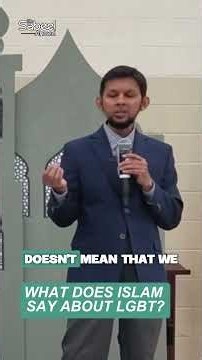 What Does Islam Say About LGBT? | Dr. Sabeel Ahmed