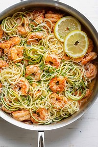 Shrimp Scampi with Zoodles