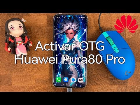 Como Activar el USB OTG en el Huawei Pura80 Pro