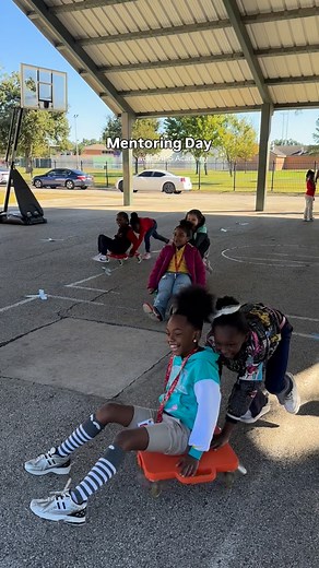 For Wheatley High Schools service-learning project they went to Henderson Elementary for a Mentoring and Field Day! Giving students the chance to step into their position as a role model. | TAPS Academy