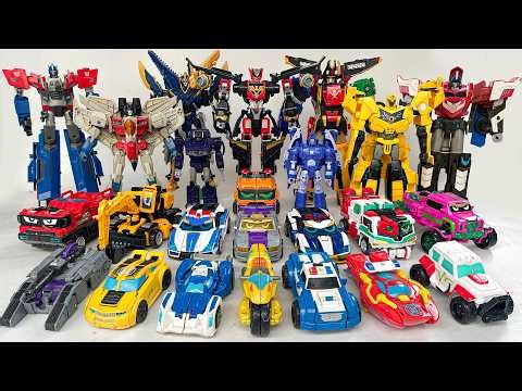 Ultimate Robot Car Toys - Power Rangers, Metal Cardbot & Transformers Robots in Disguise Comparison