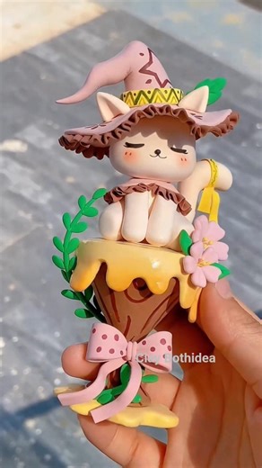 How To Make Beautiful Air Dry Clay Art 💕✨️ | #shortsfeed #diy #creativeclayideas #clayart #making