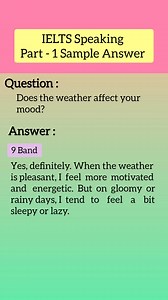 75K views · 1.2K reactions | IELTS Speaking Part 1 Sample Answer  #ielts #IELTS2025 #ielts #IELTSReading #ieltslistening #ieltswriting #ieltsspeaking #ieltschallenge #ieltspreparation #uk #usa #australia #canada #abroadlife #studyabroad #studyinuk #studytips #study #viralreelschallenge #english | IELTS Guide | Facebook