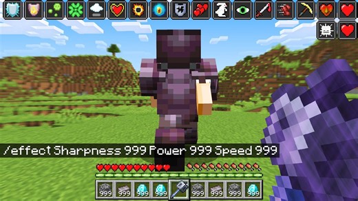 Secretly cheating using creative mode in Minecraft