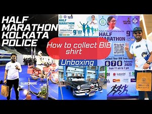 Bib collection 2025 | how to collect bib detailed information | Half Marathon by kolkata police 2025