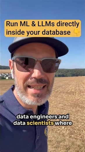 Running LLMs inside your database? 🤯