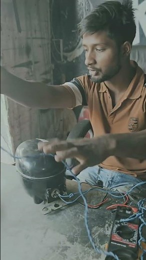 How to check the compressor of the refrigerator, whether it is working properly or not, how to ch...