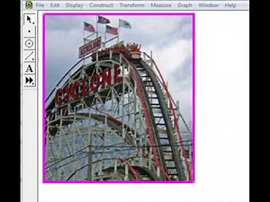 Mashing Photos into Geometer's Sketchpad
