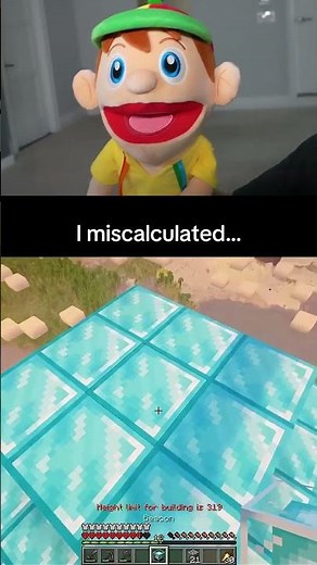 You Miscalculate Once In Minecraft...