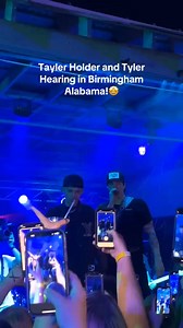This was so fun!👏🤩 @❄️Tyler❄️ @Tayler Holder #fyp #foryou #viral #concert #taylorholder #tylerhearing #birminghamalabama | Tyler Hearing