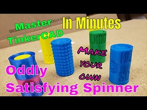 Design your own Oddly Satisfying Tinkercad Fidget Spinner