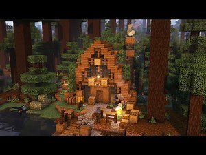 Minecraft Starter House! | 🪵 Wooden Cabin Tutorial