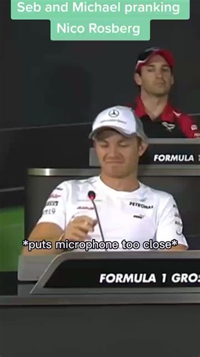 Sebastian Vettel and Michael Schumacher Prank Nico Rosberg in Hilarious F1 Moment