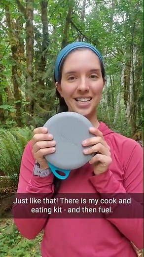 My Backpacking Cook Kit! | Miranda in the Wild #Shorts