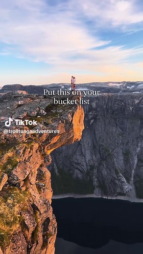 This is Trolltunga Classic Overnight Hike by Trolltunga Adventures ✨ One of Norway’s most iconic hikes, done as a true overnight mountain experience. You hike with experienced local guides, reach Trolltunga when most day hikers are leaving, and stay overnight in a camp close to the viewpoint. • Sunset and sunrise at Trolltunga • Small, social groups • Campfire, local homemade food and mountain silence • Private tents, sleeping bags and all equipment included • Over 600 top-rated reviews on Tripa