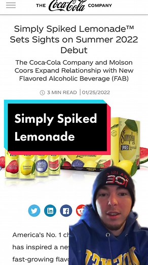 Refreshing Simply Lemonade Spiked Drinks