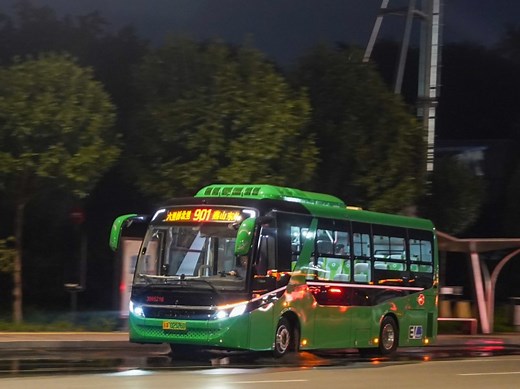 北京公交901路BJ6891EVCA-N运行视频