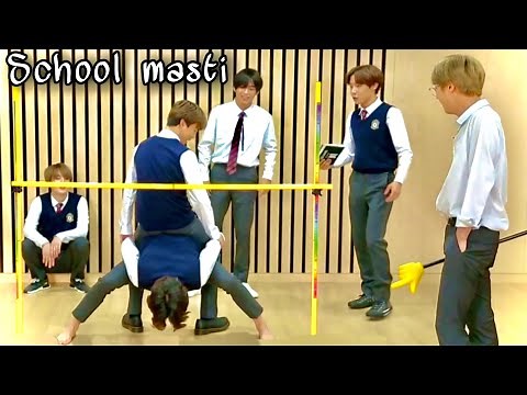 BTS School masti // Hindi dubbing // Part-3// run bts ep113