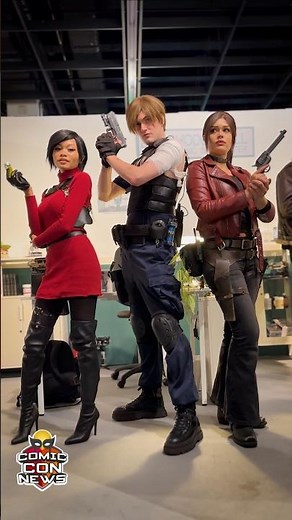Resident Evil IRL #shorts #residentevil #cosplay #capcom