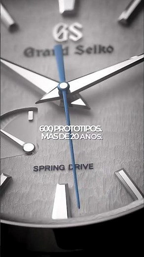 El reloj mecánico más preciso del mundo NO hace tic-tac 🌀 | Seiko Spring Drive