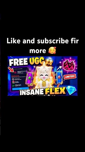 Flex for UGC Codes 2026 May 😱 @MrBeast ​@AnshuBisht #roblox #trending #flexforugc #limited