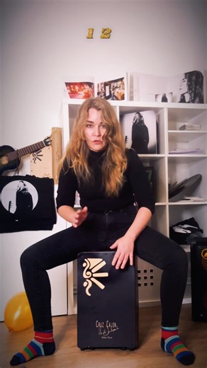 Bass on Rumba groove #heidijoubert #cajon #percussion #drums #cruzcajon #lesson