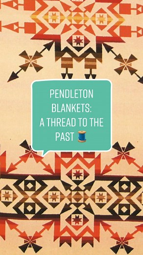 A look at how #Pendleton products, including its signature #blankets feature #patterns honoring #NativeAmerican #traditions. #Fabric #Interesting