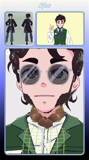 Full Process of how I made this 3D VTuber and VRChat avatar on my channel ✨ #vroid #vtuber #vrchat