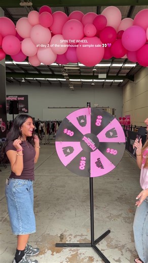 Fun at the White Fox Warehouse: Spin the Wheel Challenge