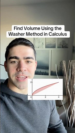 How to use Washer Method in Calculus to find volume between two curves rotated about an axis