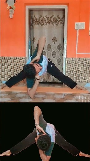 balancing yoga asanas #viralyoutubeshorts #yoga #viraltrendingshorts#yogapractice #likeandsubscribe