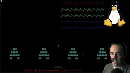 Let s play space invaders in your linux terminal ! It s fun time in linux with console gaming | Alexandre BLANC Cyber Security