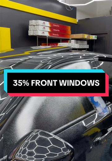 ASMR Car Window Tinting at 35% Volume