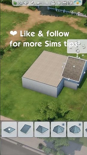 Sims 4 Building Hack: Easy Floor Plan That Always Works! 🏠 #Sims4Beginners #sims4 #Sims4Ideas