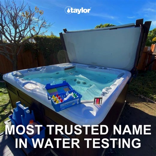 Need we say more?  Get a Taylor®️ Water Technologies kit today to keep your hot tub water balanced: https://brnw.ch/21wHeqI | Polaris Pool | Facebook