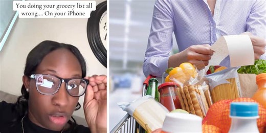 ‘Let’s start from the top….what is the reminders app?’: Woman shares little-known trick to writing grocery lists on your iPhone. It’s leaving viewers shook