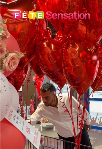 Ballons cœur pour un Saint-Valentin mémorable