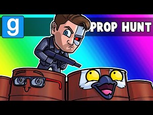 Gmod Prop Hunt Funny Moments - The Lamp Delivery Map!