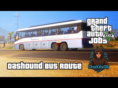 GTA V Bus Driver | From the City to Sandy Shores and back
