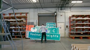 12K views · 128 reactions | Each year MnDOT creates thousands of highway signs, enough to cover almost every inch of a football field. In today’s MnDOT Minute we take you inside our sign shop to show you the important work in action. #MnDOT #MnDOTMinute | Minnesota Department of Transportation | Facebook