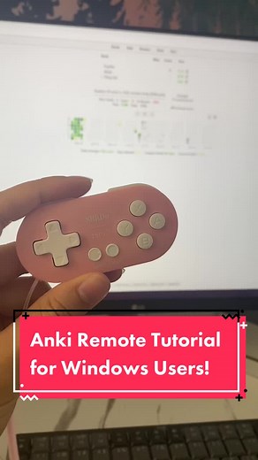 A tutorial for my fellow windows users who wanna use this remote while studying anki!! #anki #remotecontrol #tutorial