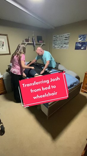 #getup #hoyer #comfortsling #transfer #wheelchair #findjoy #traumaticbraininjury #motorcycleaccient