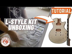 What’s Inside an LP-style Guitar Kit? | Unboxing with Tim from Rustic Outlaw Guitars