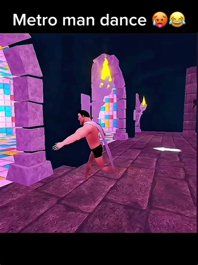 viral metro man dance 👀🥵 #roblox #funny #shorts