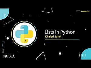 Lecture 5 - Lists