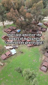 182K views · 5K reactions | Did I just uncover the Dukes of Hazzard’s General Lee graveyard? ⚙️ Yeehaw! This legendary show (1979–1985) was packed with wild jumps and southern charm—and some episodes were filmed in Santa Clarita! Could this spot be where some of the old General Lees were stored after their airtime glory? Judging by the damage, it looks like they’ve all been through a fire. 益 | SoCal Outdoor Explorer | Facebook