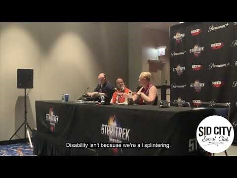 Star Trek & Disability panel with Alexander Siddig - Star Trek Mission Chicago - April 10, 2022